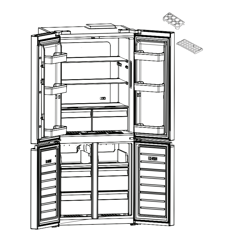 Refrigerateur-Focus-Side-By-Side-SMART.6200-Inox-bestbuytunisie.prixtunisie.best2_