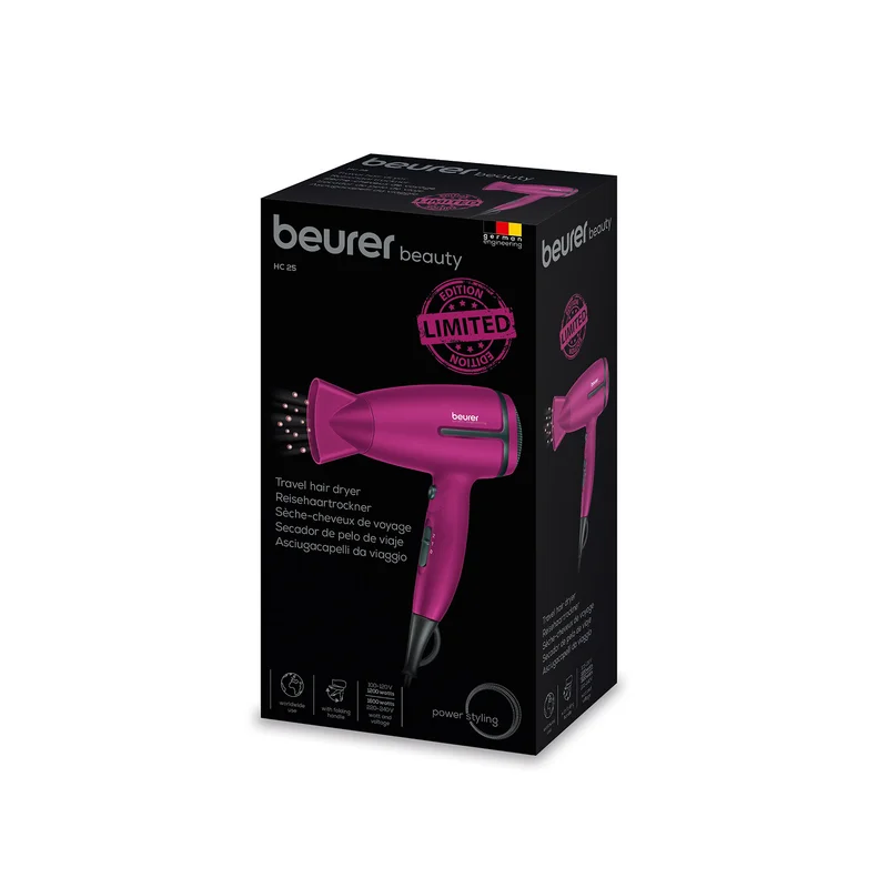 Seche-Cheveux-de-Voyage-Beurer-HC25-Limited-Edition-Rose-bestbuytunisie.prix_.tunisie.best2_