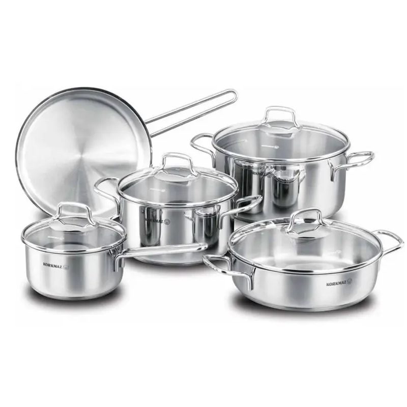 Set-de-9-pieces-korkmaz-Perla-A1609-Inox-bestbuytunisie.prixtunisie.best_