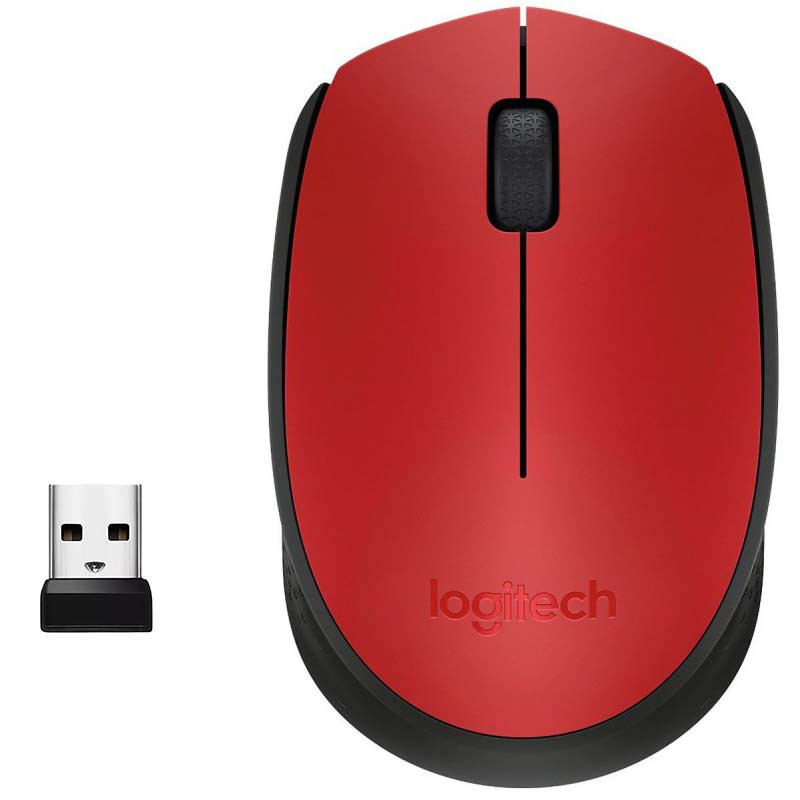 Souris-Sans-Fil-Logitech-M171-Rouge-bestbuytunisie