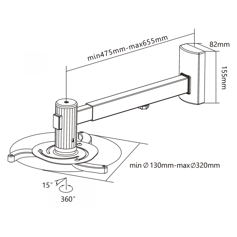 Support-de-Plafond-pour-Videoprojecteur-SBOX-10-kg-PM-105-bestbuytunisie.prixtunisie.best2_