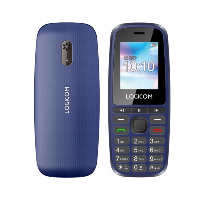 Telephone-Portable-LOGICOM-P-197E-Bleu