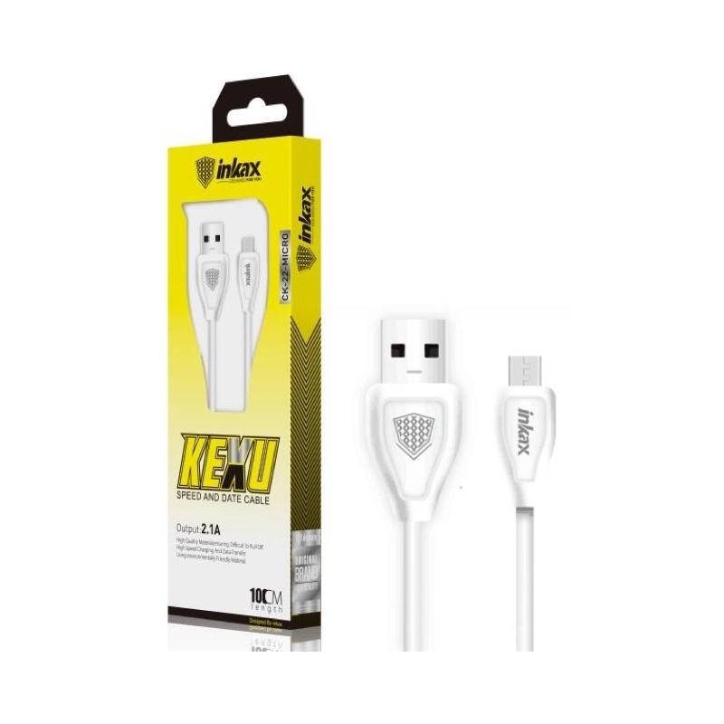 cable-usb-vers-micro-usb-inkax-ck-22-21a-1m-blanc