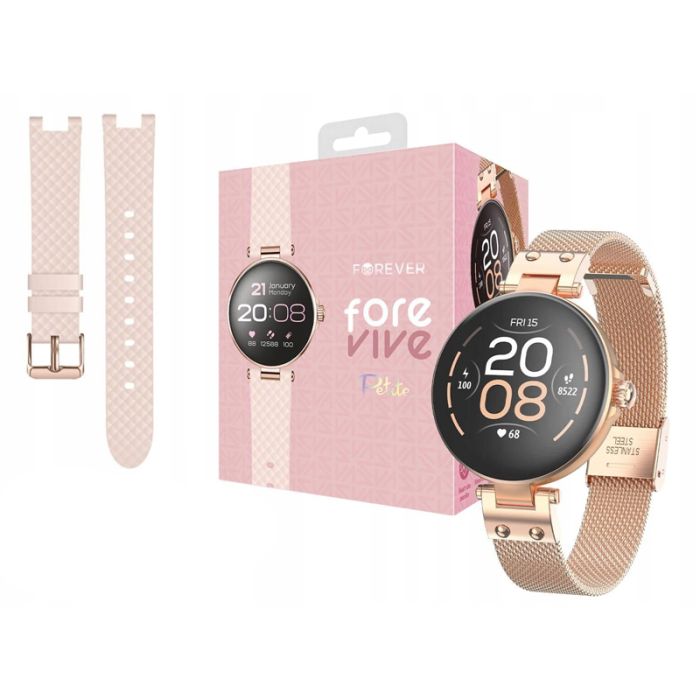 montre-connectee-forever-forevive-petite-sb-305-rose-gold