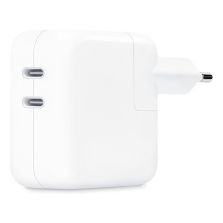 Adaptateur Secteur Apple Double Port Usb-c 35w – Blanc – MNWP3ZM/A Tunisie