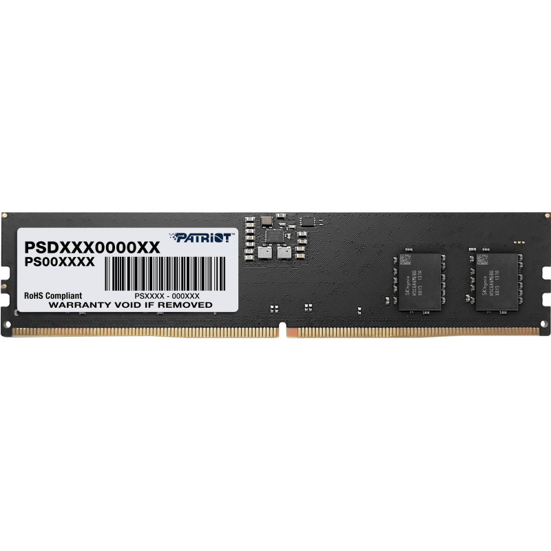 Barette-Memoire-Patriot-Signature-Dimm-Ddr5-Cl42-8-Go-5200mhz-–-PSD58G520041-1