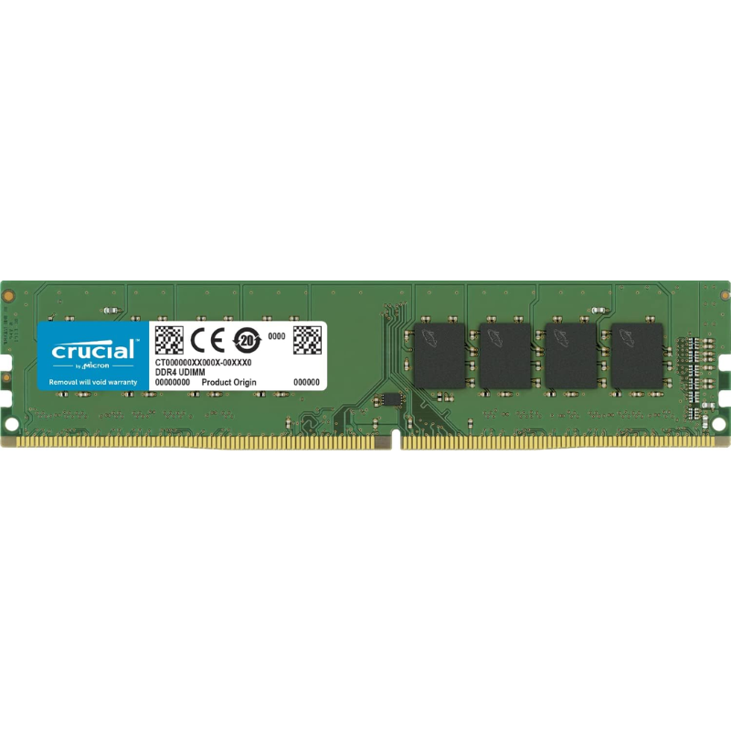 Barrette-Memoire-Pour-Pc-De-Bureau-Crucial-Ddr4-3200mhz-16gb-ct16g4dfra32a