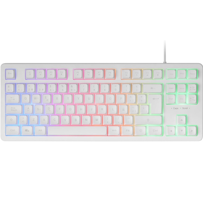 CLAVIER-MARS-GAMING-TKL-MK023-WHITE-FRGB