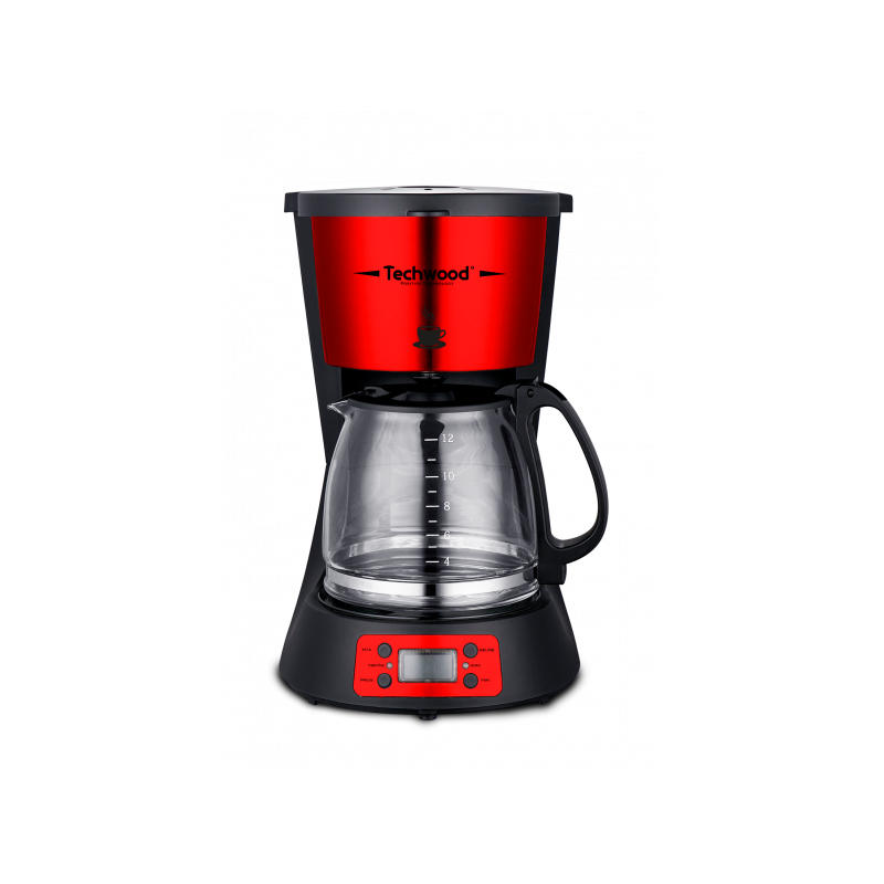 Cafetiere-Programmable-Stainless-Steel-Techwood-TCA-1295-Noir-Rouge-bestbuytunisie.prixtunisie.best2_