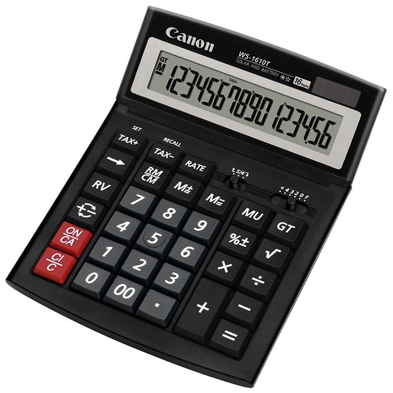 Calculatrice-Canon-WS-1610-T