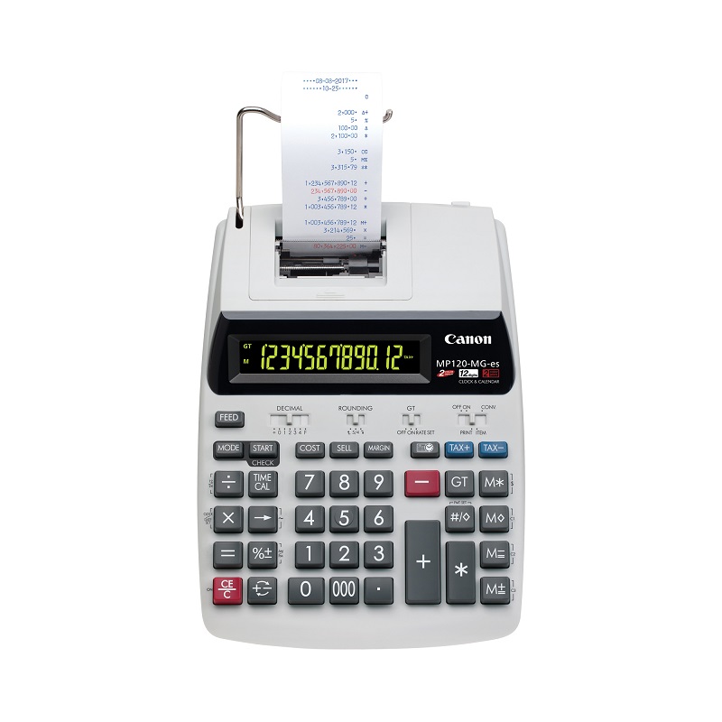 Calculatrice-Imprimante-Canon-a-ruban-MP120-MG-ES-II