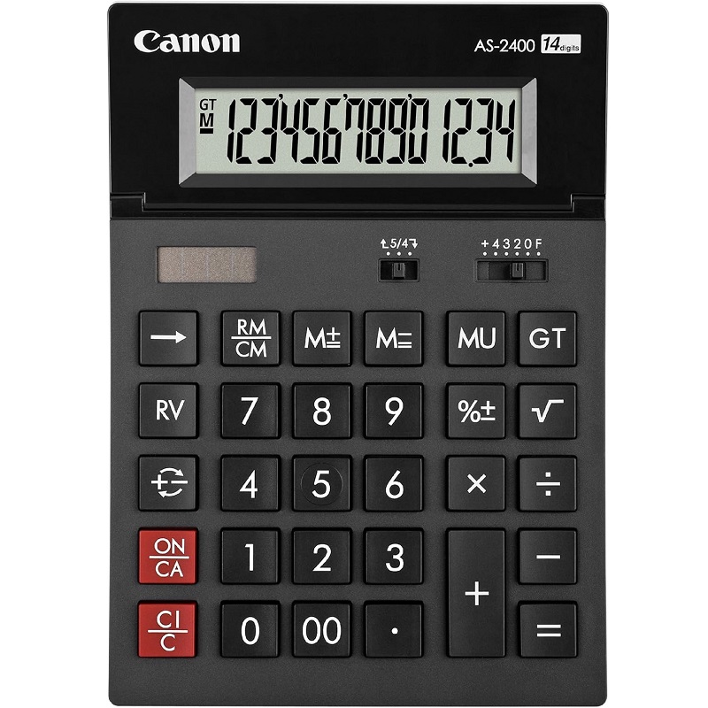 Calculatrice-de-bureau-Canon-AS-2400-14-chiffres-1