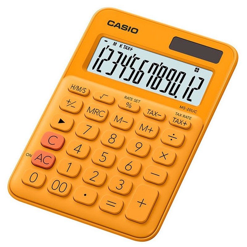 Calculatrice-de-bureau-Casio-CAS-MS-20UC-RG-Orange-2