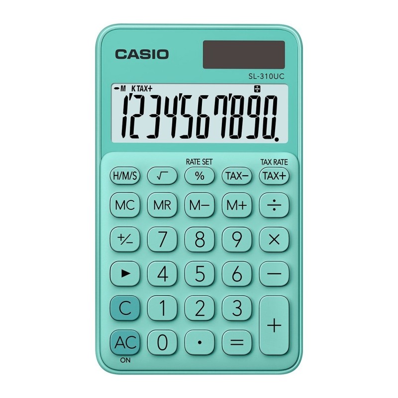 Calculatrice-de-bureau-Casio-SL-310-UC-Vert