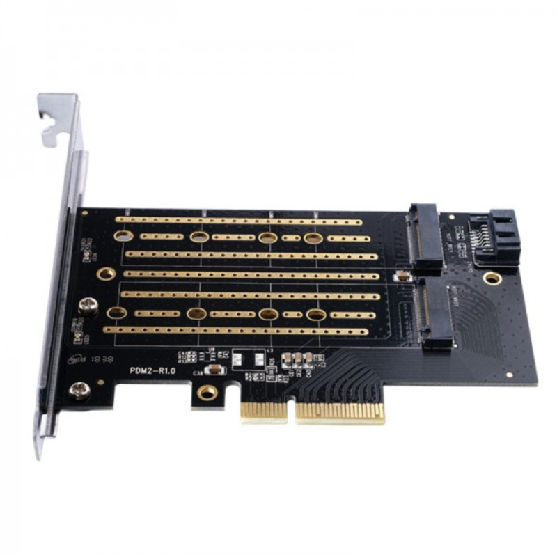 Carte-PCI-Expresse-Pour-Dual-SSD-M.2-NVMe