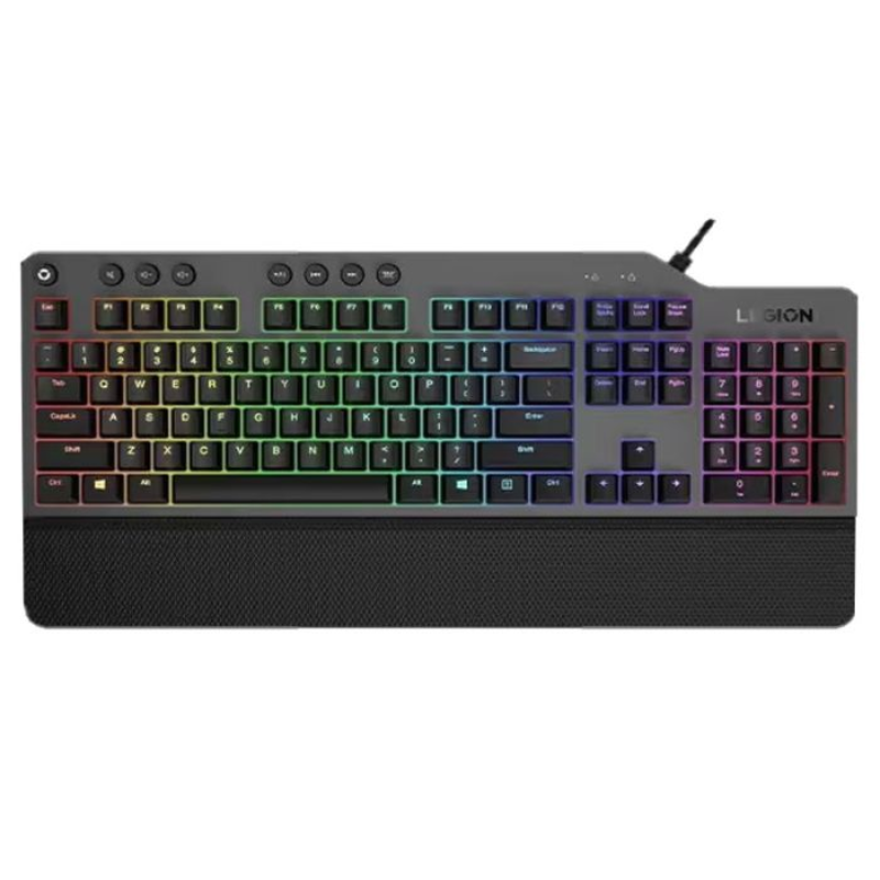 Clavier-Filaire-Gaming-Lenovo-K500-Rgb-Noir-GY40T26483