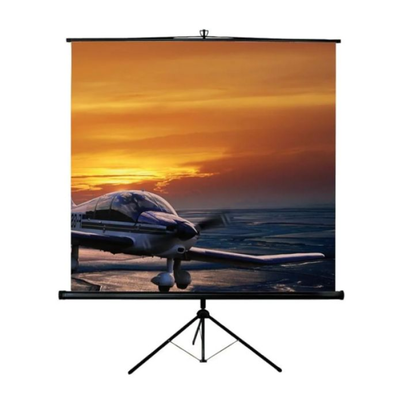 Ecran-De-Projection-Trepied-Oray-Screen-175X175-Cm-–-Blanc-–-TRE03B1175175