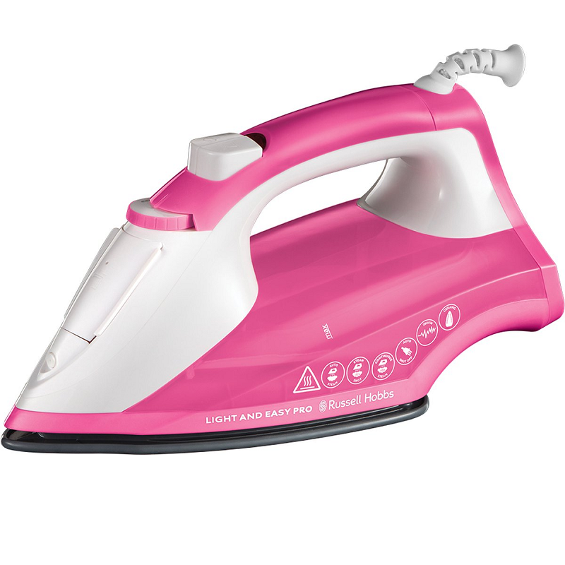 Fer-a-Repasser-Russell-Hobbs-2600-W-26461-56-Light-Easy-Pro-Rose-bestbuytunisie.prixtunisie.best_