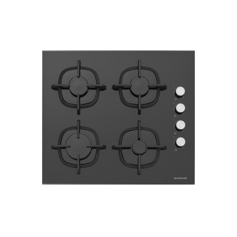 Plaque-De-Cuisson-a-Gaz-Silverline-4-Feux-60-cm-CS5343B01.FFD-Noir-bestbuytunisie.prixtunisie.best_