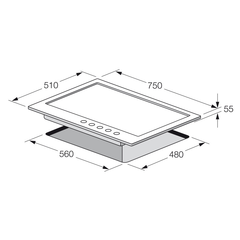 Plaque-de-Cuisson-Focus-F.811X-5-Feux-75-cm-Inox-bestbuytunisie.prixtunisie.best2_