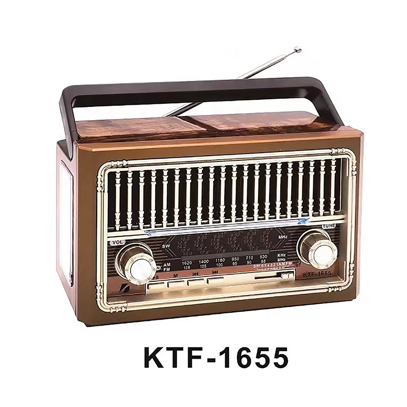 Radio-Haut-Parleur-Bluetooth-KTF-1655-Marron