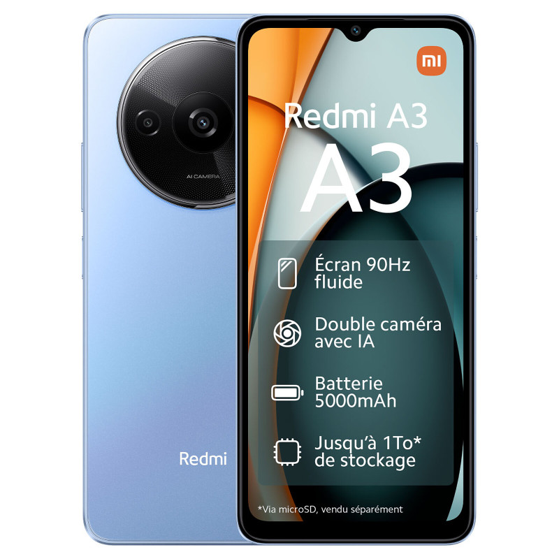 Smartphone-Xiaomi-Redmi-A3-4-Go-128-Go-Bleu-1