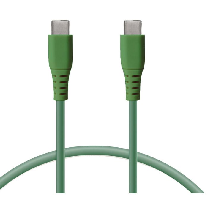 cable-de-charge-ksix-usb-c-2-4a-vert