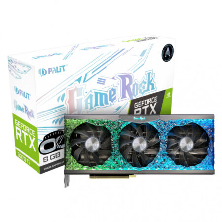 Carte Graphique Palit Geforce Rtx 3070 Ti Gamerock Oc / 8g Gddr6x -NED307T019P2-1047G Tunisie