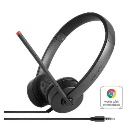 Casque Filaire LENOVO Analogique Stéréo Essential – Noir -4XD0K25030 Tunisie