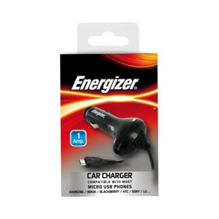 Chargeur allume-cigares ENERGIZER Classic filaire micro-USB -Noir – 17812 Tunisie