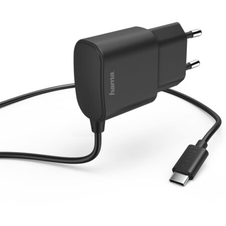 Chargeur Hama USB Type-C 2,4 A -Noir – 183242 Tunisie