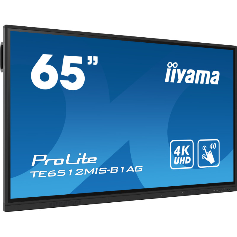 ecran-tactile-interactif-iiyama-prolite-65-4k-uhd-ips-60-hz-noir-1