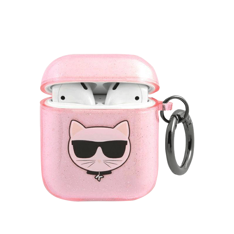 etui-en-silicone-karl-lagerfeld-pour-airpods-pro-et-2-rose