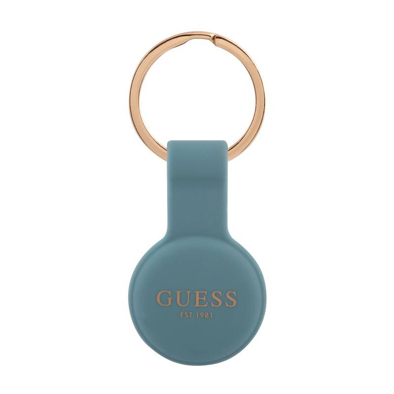 etui-guess-en-silicone-bleu-pour-airtag