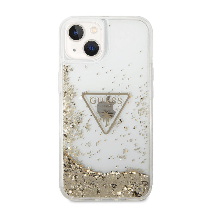 etui-guess-liquide-glitter-avec-logo-triangle-pour-iphone-14-plus-dore-2