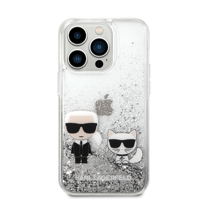 etui-karl-lagerfeld-liquide-glitter-pour-iphone-14-pro-max-argent-2