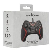 Manette De Jeu 3en1 White Shark Decurion – Noir & rouge – GP-2038 Tunisie