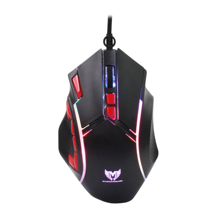 souris-gamer-filaire-star-wave-gm1137-retroeclairage-rgb-noir