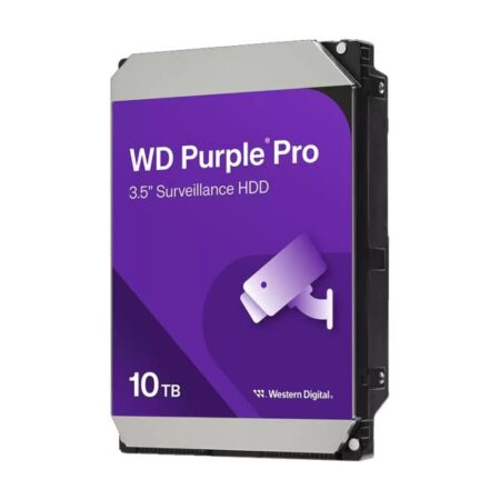 Disque Dur Interne 3.5″ Pour Video Surveillance Western Digital Purple 10 To – WD101PURP Tunisie