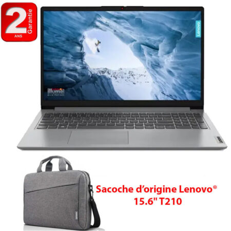 Pc Portable Lenovo Ideapad 1 15amn7 Amd Ryzen 3 8go 512go Ssd- Gris – 82VG00P0FG Tunisie