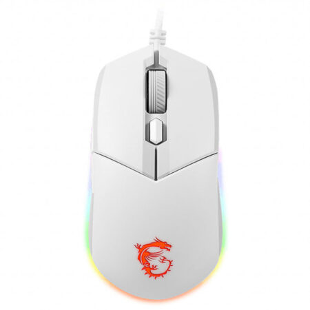 Souris Gamer Msi Clutch Gm11 – Blanc – S12-0401950-CLA Tunisie