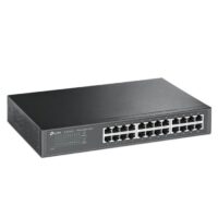 Switch de bureau TP-LINK TL-SG1024D 24 Ports 10/100/1000 MBPS Rackable – Noir Tunisie