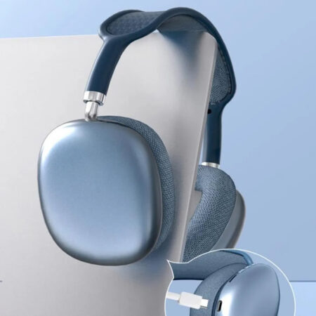 Casque Sans Fil Bluetooth P9 Pro Max – Bleu -P9-PRO/MAX-BLEU Tunisie