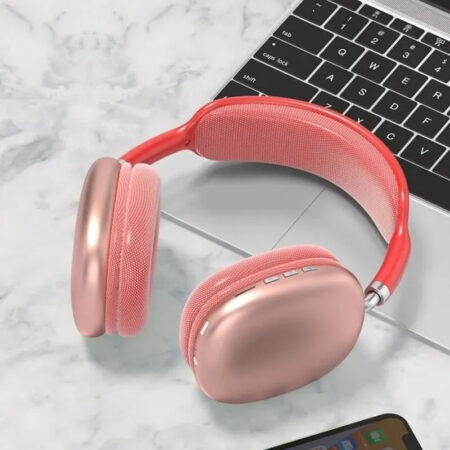 Casque Sans Fil Bluetooth P9 Pro Max – Rose – P9-PRO/MAX-PINK Tunisie