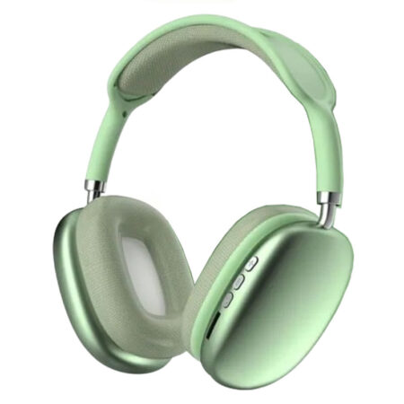 Casque Sans Fil Bluetooth P9 Pro Max – Vert – P9-PRO/MAX-GREEN Tunisie