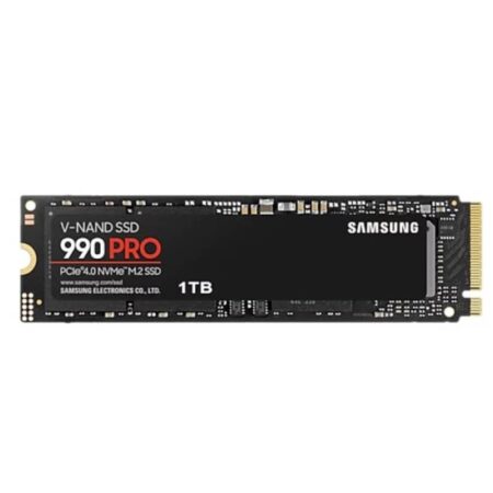 Disque Dur Interne Samsung SSD 990 Pro 1 To NVMe M.2 – MZ-V9P1T0BW Tunisie