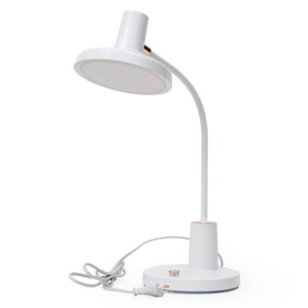 Lampe de bureau Filaire Platinet 10W -Blanc – PDL089 Tunisie