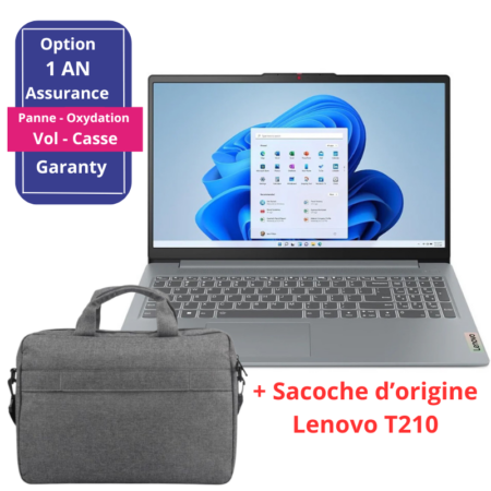 Pc Portable Lenovo Ideapad Slim 3 15IRH8 I7 13è Gén 16go 512go Ssd – Gris- 83EM00GNFG Tunisie