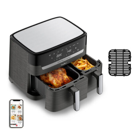 Friteuse Sans Huile Moulinex Dual Easy Fry & Grill EZ905B20 8.3 L Noir Tunisie