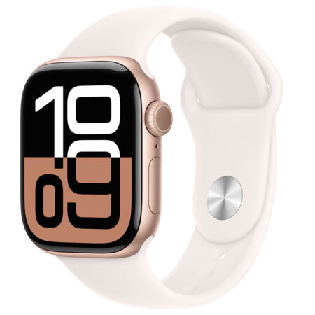 Apple Watch Series 10 GPS 42 Mm Aluminium – Rose Gold – MWWH3QF/A Tunisie